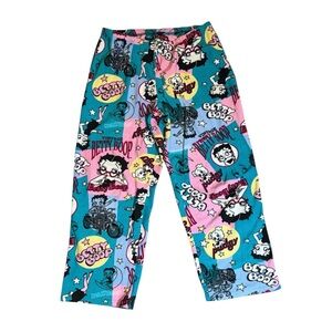 Pajama Bottoms - Blue and Pink
